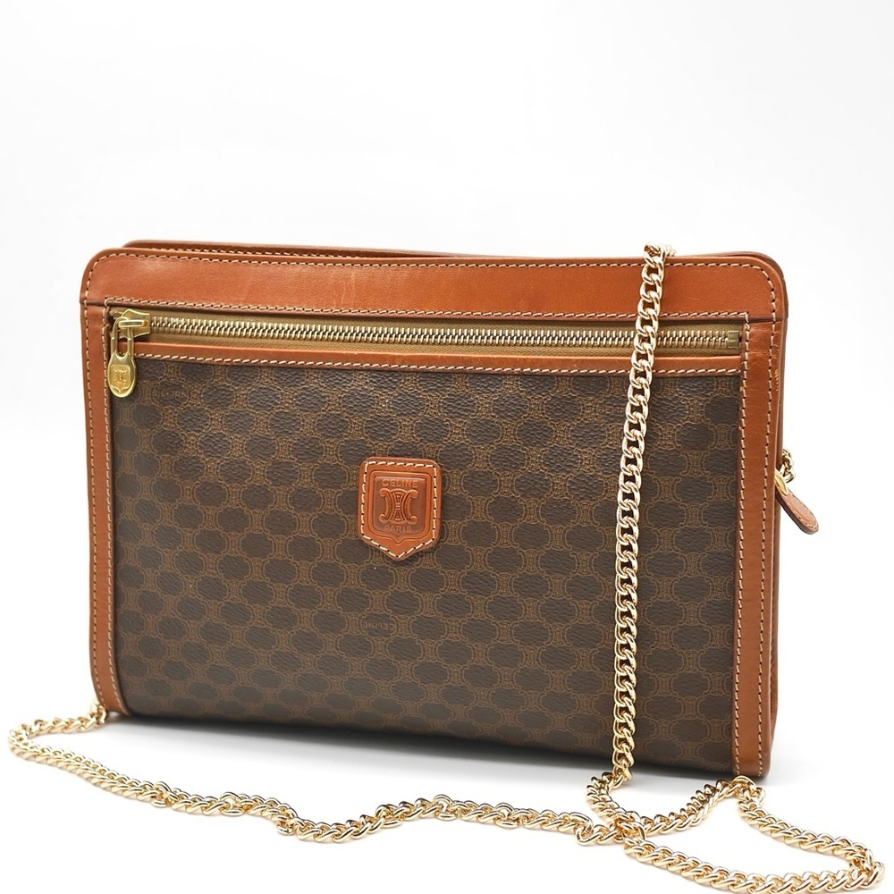 🍓CELINE Macadam Triomphe Clutch - Picture 3 of 13